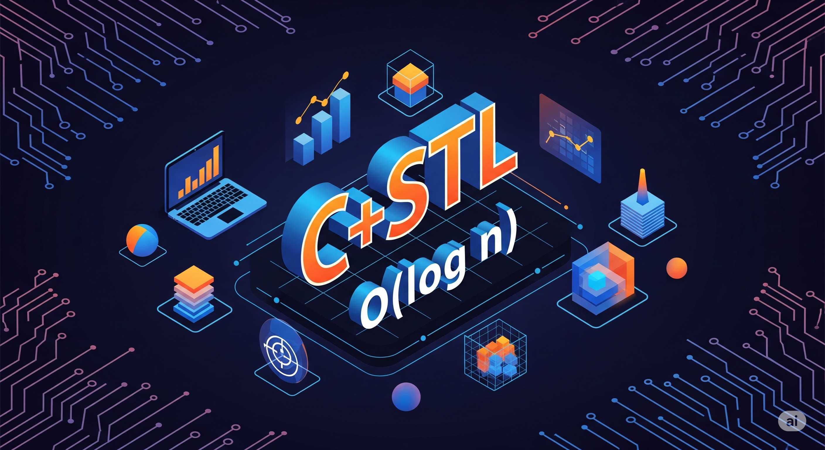 算法竞赛入门：C++ STL核心用法与时空复杂度速查手册